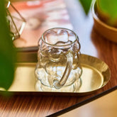 Bubble Glass Coffee Mug